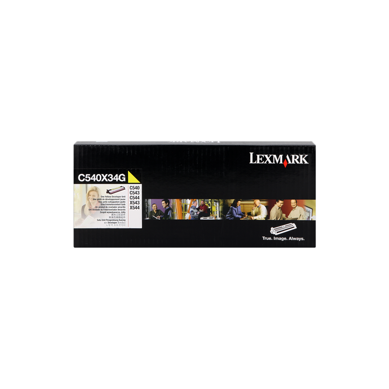 Lexmark Unità sviluppatore giallo C540X34G