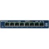 NETGEAR GS108GE switch di rete Non gestito Gigabit Ethernet (10/100/1000) Blu