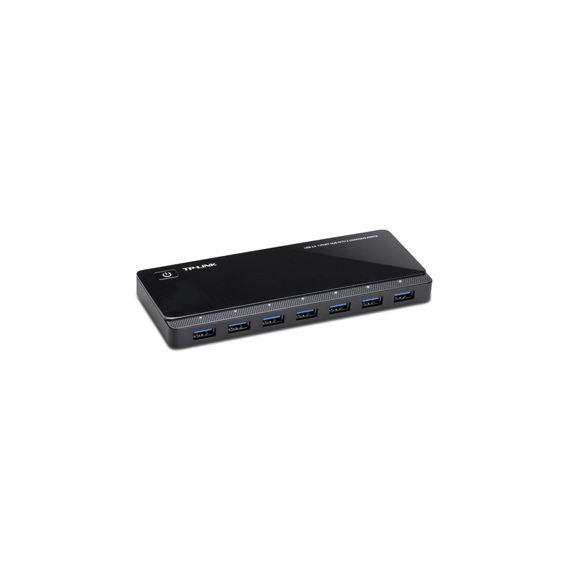 TP-Link UH720 hub di interfaccia USB 3.2 Gen 1 (3.1 Gen 1) Micro-B 5000 Mbit/s Nero