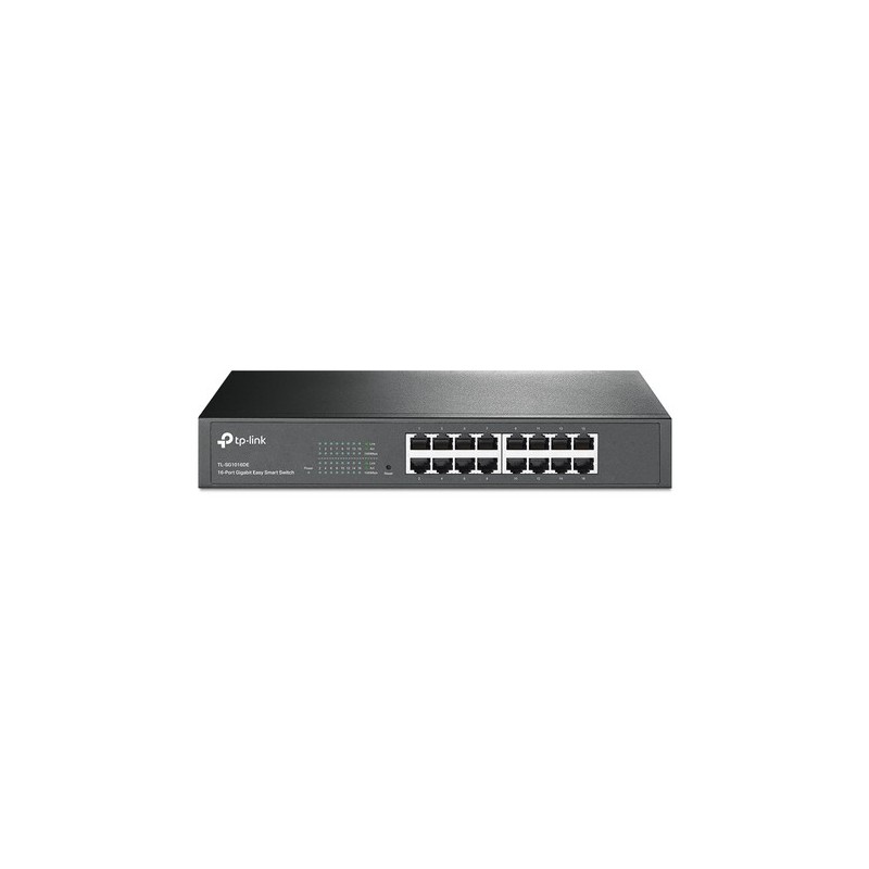 TP-Link TL-SG1016DE switch di rete Gestito L2 Gigabit Ethernet (10/100/1000) Nero