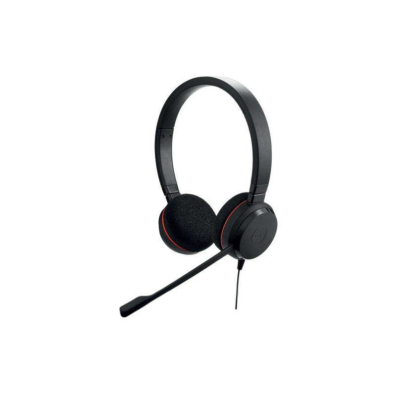 Jabra Evolve 20 Auricolare Cablato A Padiglione Ufficio USB Type-C / USB Type-A Nero
