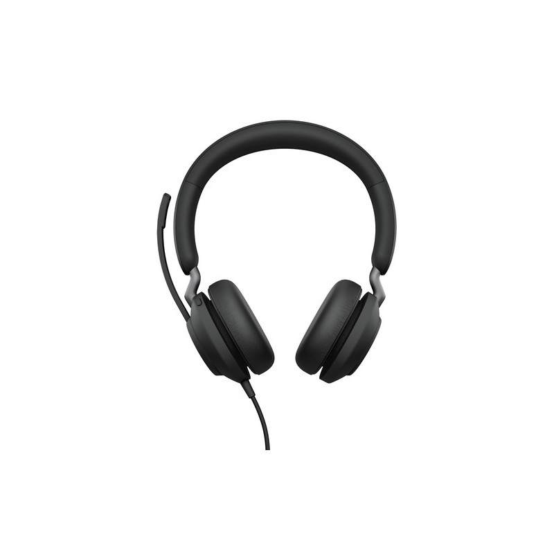 Jabra Evolve2 40 SE Auricolare Cablato A Padiglione Ufficio USB Type-C / USB Type-A Nero