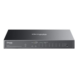 TP-Link Omada ES210GP switch di rete Gestito L2 Gigabit Ethernet (10/100/1000) Supporto Power over Ethernet (PoE) DIN rail Nero
