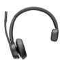 HP Poly Cuffie Poly Voyager 4310 USB-C certificate per Microsoft Teams + dongle BT700