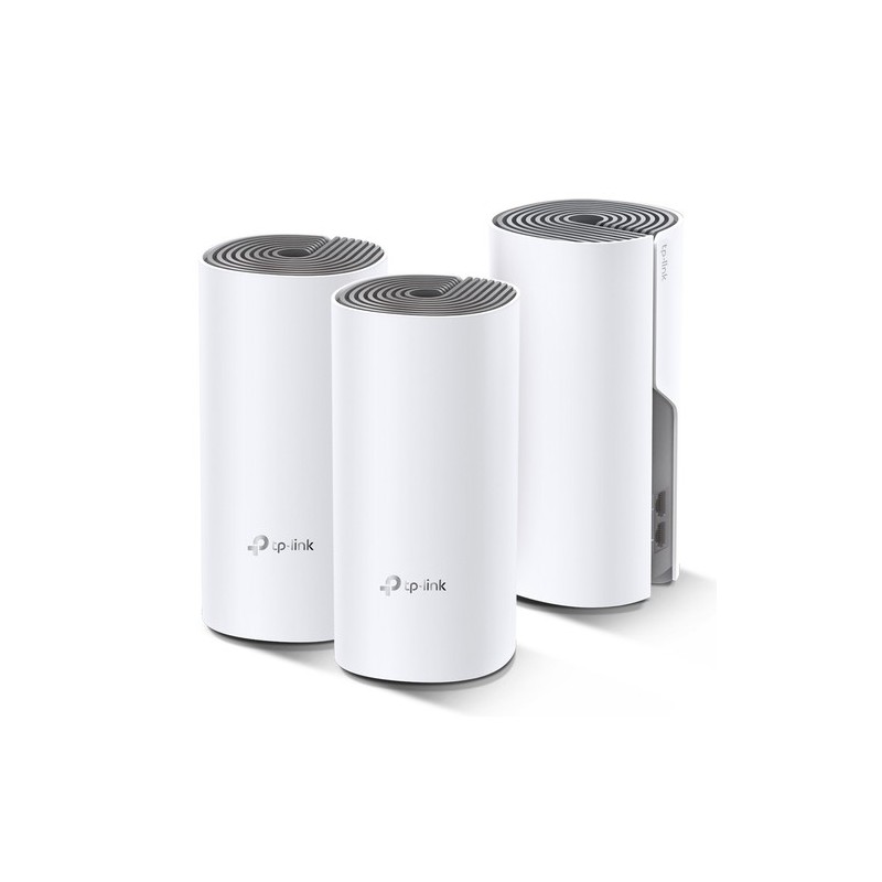 TP-Link Deco E4 (3-pack) Dual-band (2.4 GHz/5 GHz) Wi-Fi 5 (802.11ac) Bianco, Grigio 2 Interno
