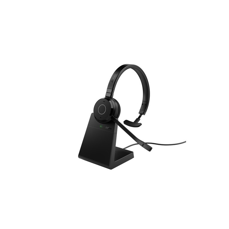 Jabra Evolve 65 TE Auricolare Con cavo e senza cavo A Padiglione Ufficio USB tipo A Bluetooth Nero