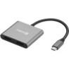 Sandberg 136-44 adattatore grafico USB Grigio