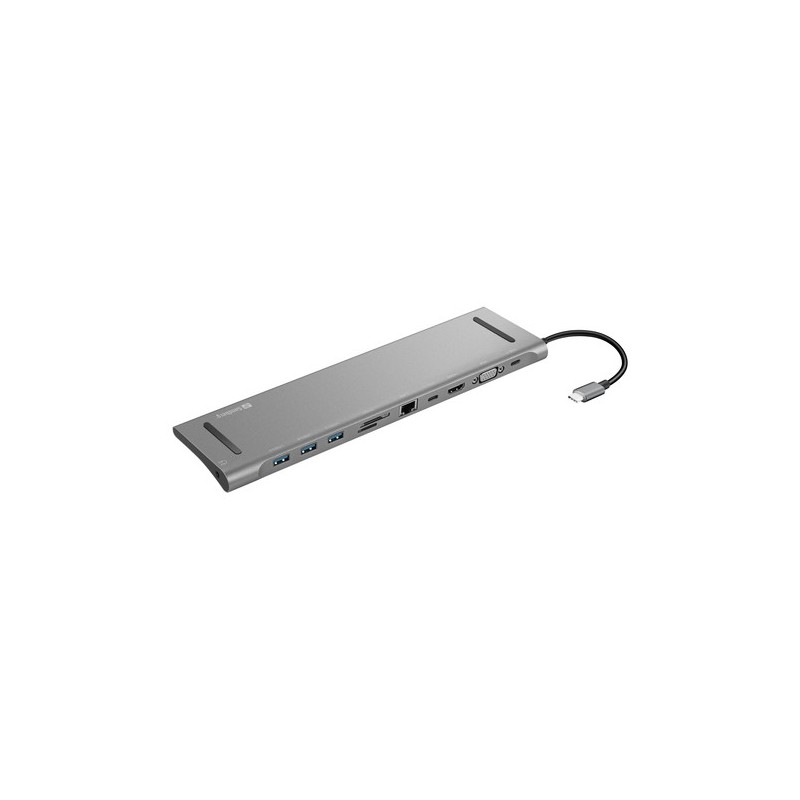 Sandberg USB-C 10-in-1 Docking Station