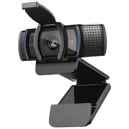 Logitech C920S HD Pro Webcam Videochiamata Full HD 1080p/30fps Audio Stereo ‎Chiaro ‎Correzione Luce HD Privacy Shutter