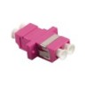 ADATTATORE FIBRA OTTICA LC/LC MULTIMODALE DUPLEX OM4 UPC
