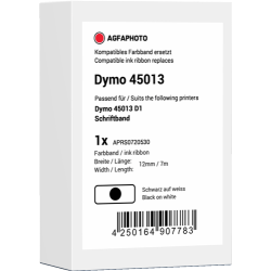Agfa Photo Nastro Nero su bianco APRS0720530
