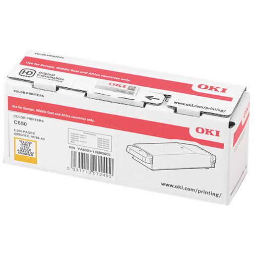OKI toner giallo 09006129