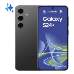 Samsung Galaxy S24+ Smartphone AI, Display 6.7'' QHD+ Dynamic AMOLED 2X, Fotocamera 50MP, RAM 12GB, 512GB, 4.900 mAh, Onyx Bla