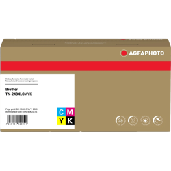 Agfa Photo Multipack nero / ciano / magenta / giallo APTBTN248XLSETE