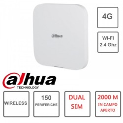 HUB ALLARME WIRELESS 4G DA INTERNO 6SIRENE-64PIR-64TELECOM-8TAST-4RIP