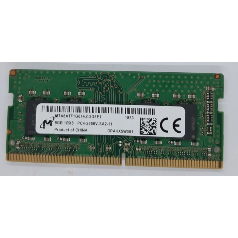 DDR4 8GB 2666 MHZ DIMM GENERICHE