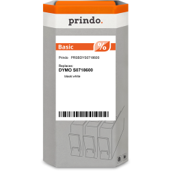 Prindo Nastro Nero su bianco PRSBDYS0718600