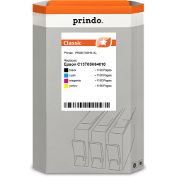 Prindo Multipack nero / ciano / magenta / giallo PRSET05H6
