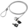 CAVO LUCCHETTO SICUREZZA NB 1,5MT CHIUSURA CON CHIAVE