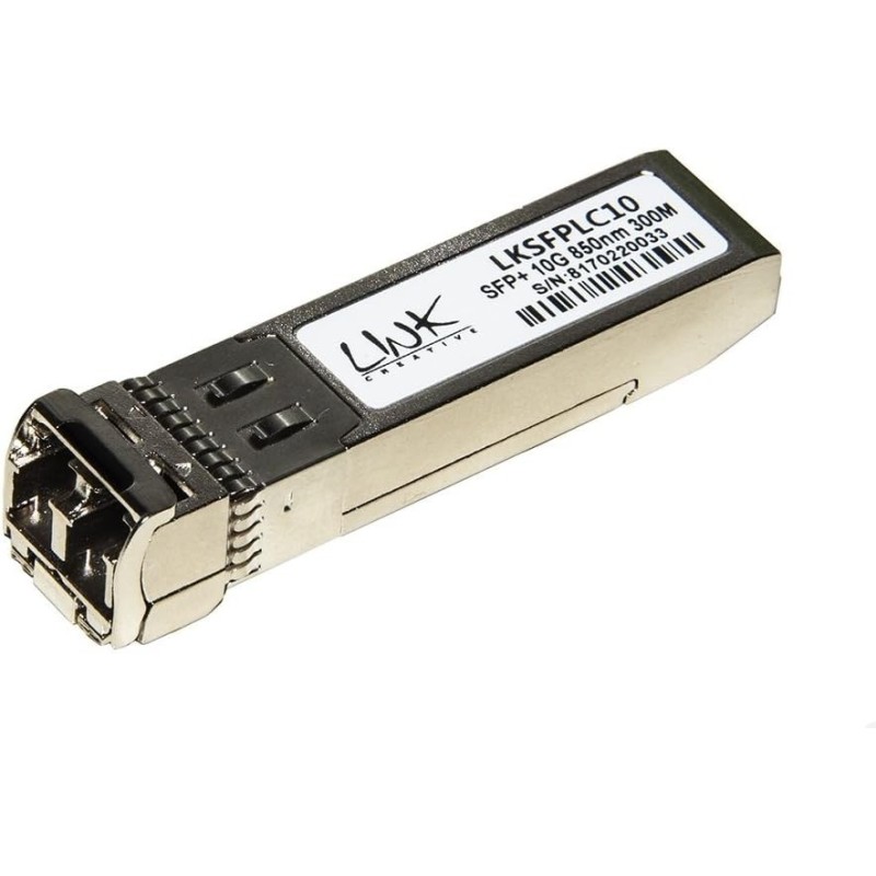 MODULO SFP+ MULTIMODALE LC DUPLEX 10GBASE-SR 850NM 10GBPS 300MT