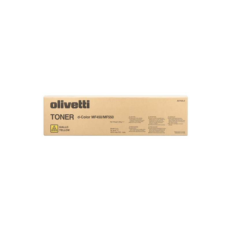 Olivetti toner giallo B0652