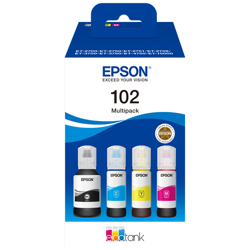 Epson 102 EcoTank 4-colour Multipack