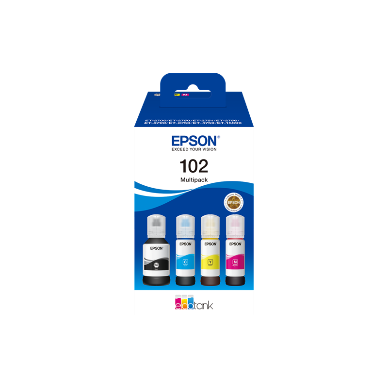 Epson 102 EcoTank 4-colour Multipack