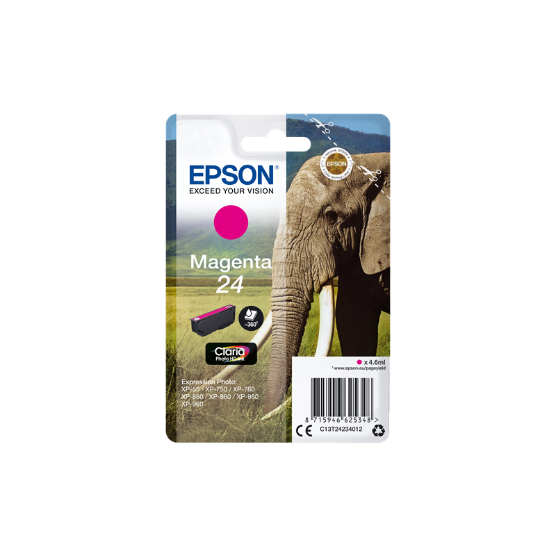 Epson Cartuccia d'inchiostro magenta C13T24234012