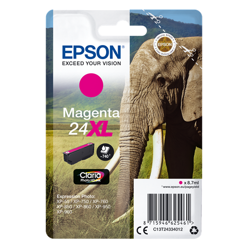 Epson Elephant Cartuccia Magenta XL