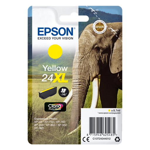 Epson Elephant Cartuccia Giallo XL