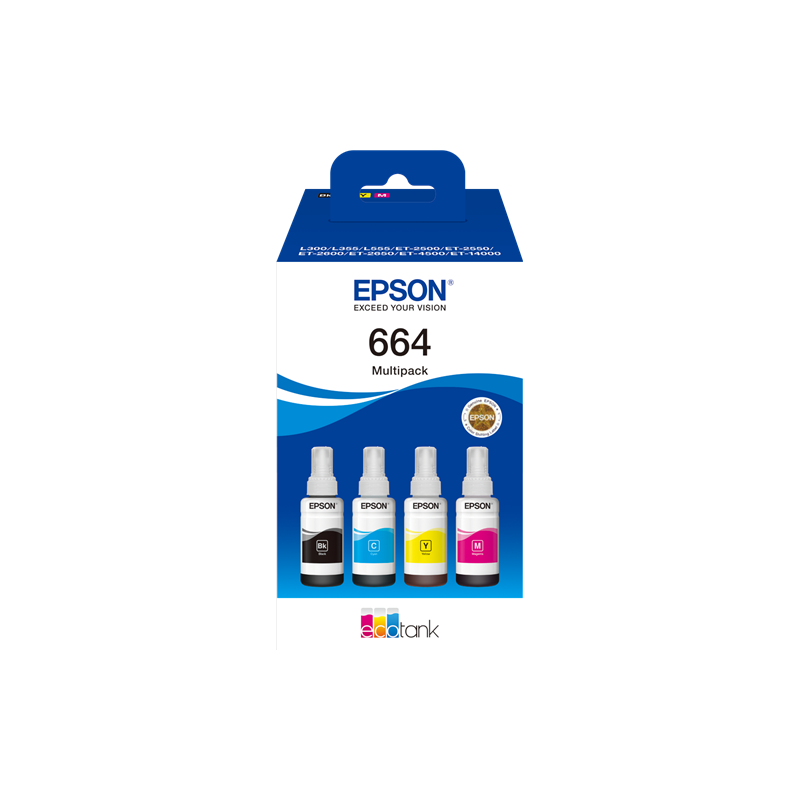 Epson 664 EcoTank 4-colour Multipack