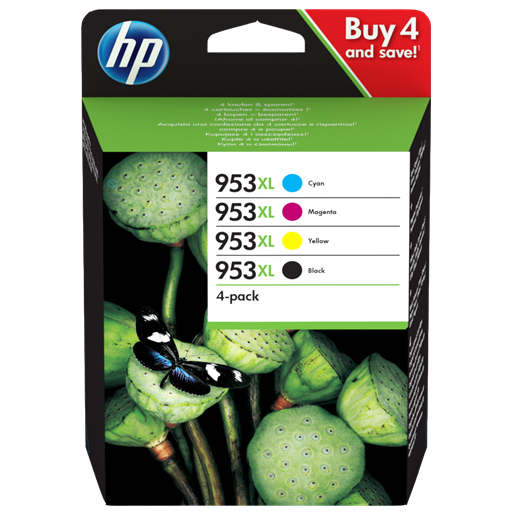 HP Multipack nero / ciano / magenta / giallo 3HZ52AE MCVP 01