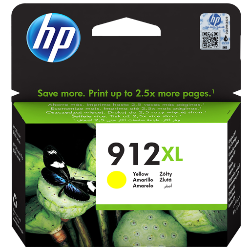 HP Cartuccia di inchiostro giallo originale 912XL ad alta capacità
