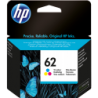HP Cartuccia originale inchiostro tricromia 62