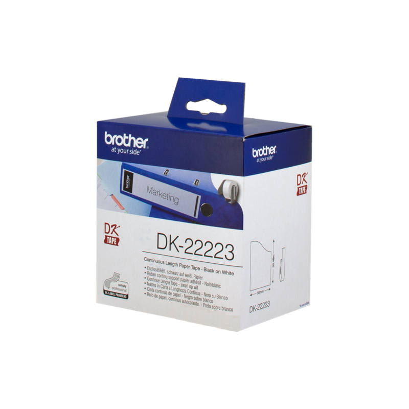Brother DK-22223 etichetta per stampante Bianco