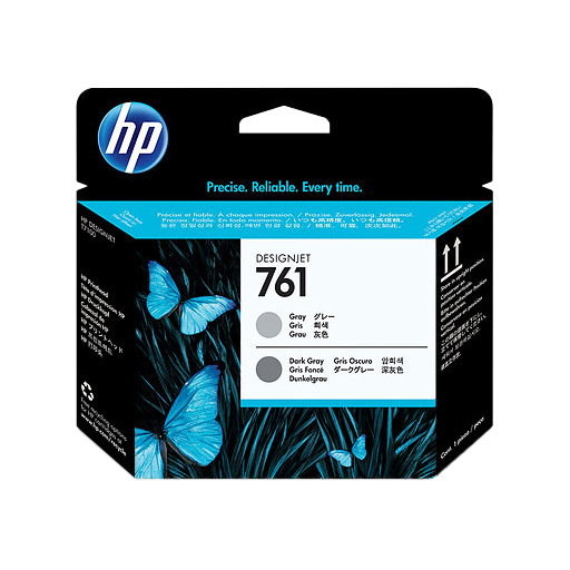 HP Testina di stampa grigio/grigio scuro DesignJet 761