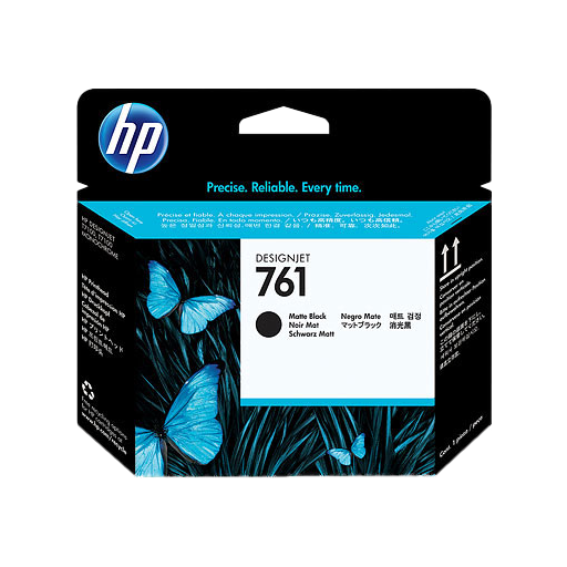 HP Testina di stampa nero opaco/nero opaco DesignJet 761