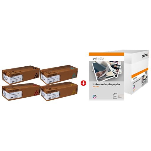 Ricoh Value Pack nero / ciano / magenta / giallo / Bianco M C250 MCVP