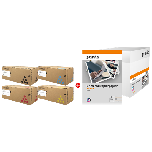 Ricoh Value Pack nero / ciano / magenta / giallo / Bianco SP C250E MCVP 01