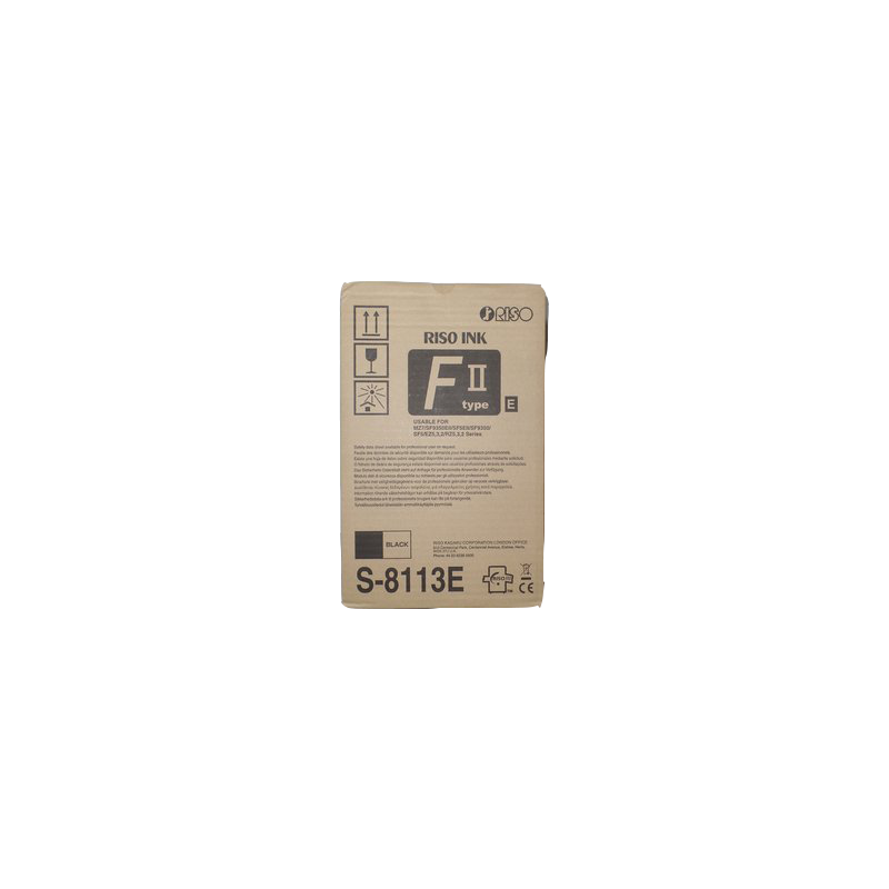 Riso Cartuccia d'inchiostro nero S-8113E