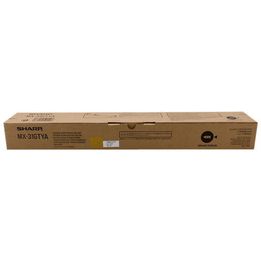 Sharp MX-31GTYA cartuccia toner 1 pz Originale Giallo