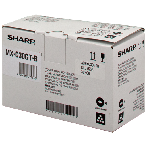 Sharp MXC30GTB cartuccia toner 1 pz Originale Nero