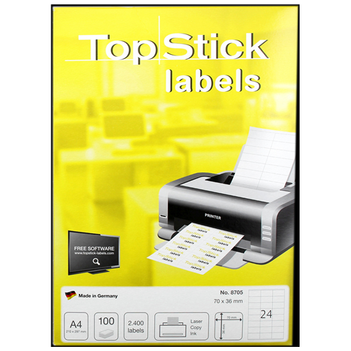 TOP STICK Etichette 8705