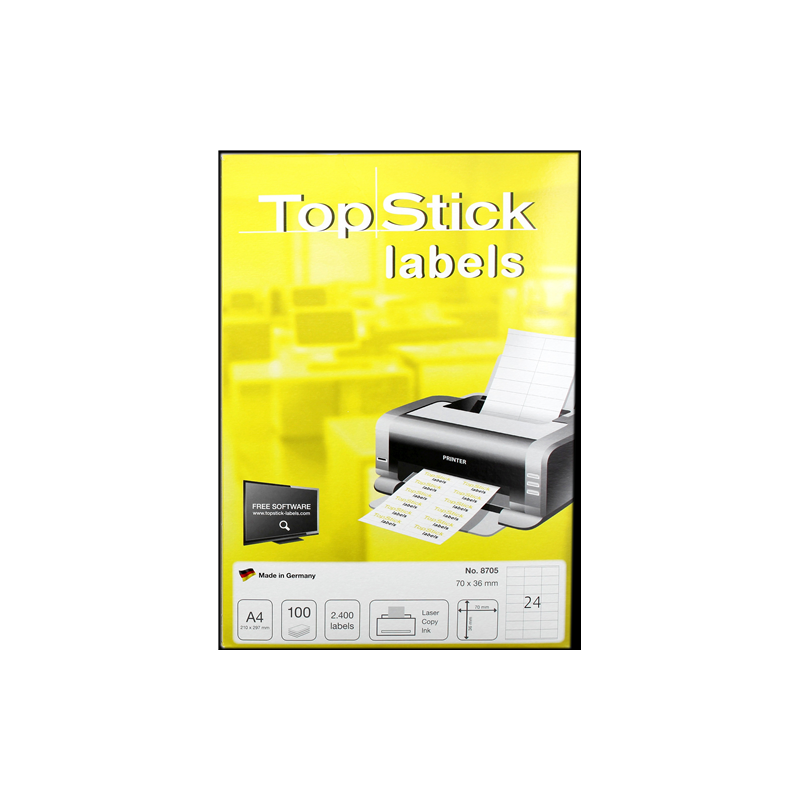 TOP STICK Etichette 8705