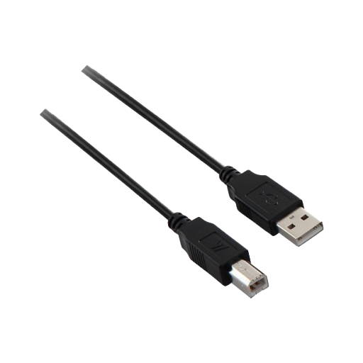 V7 Cavo USB nero da USB 20 A maschio a USB 20 B maschio 3m 10ft
