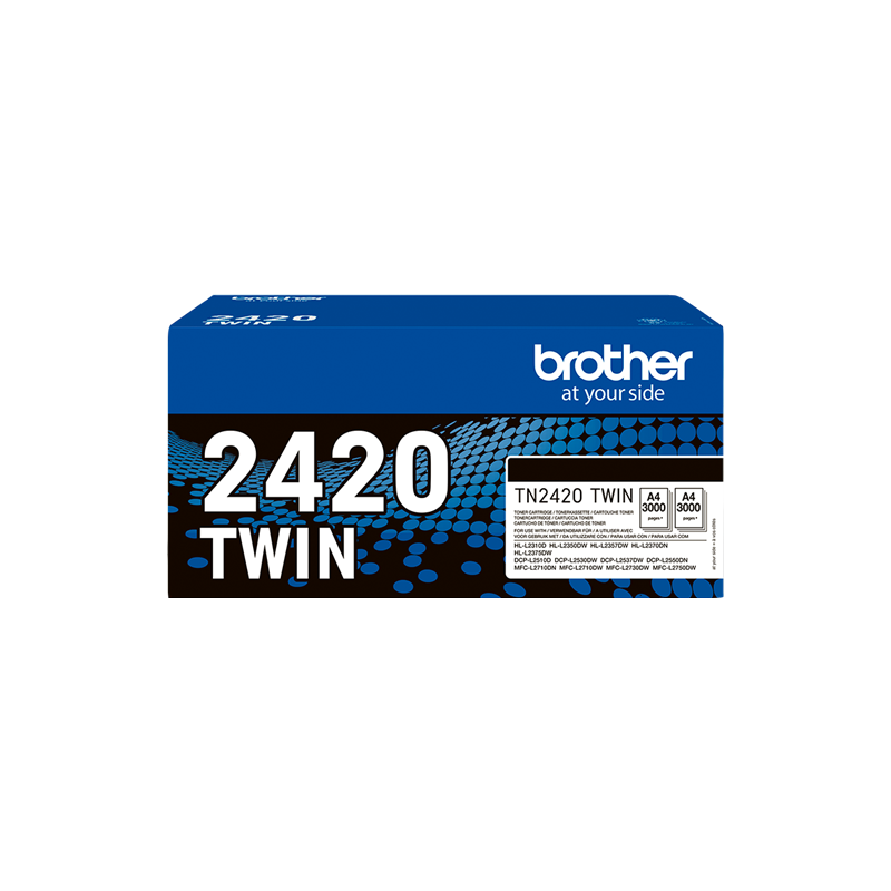 Brother TONER N 3K PK2 cartuccia toner 2 pz Originale