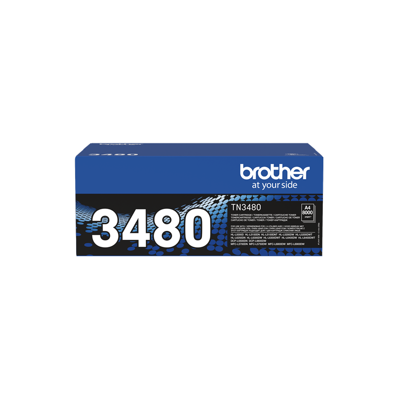 Brother TN-3480 cartuccia toner 1 pz Originale Nero