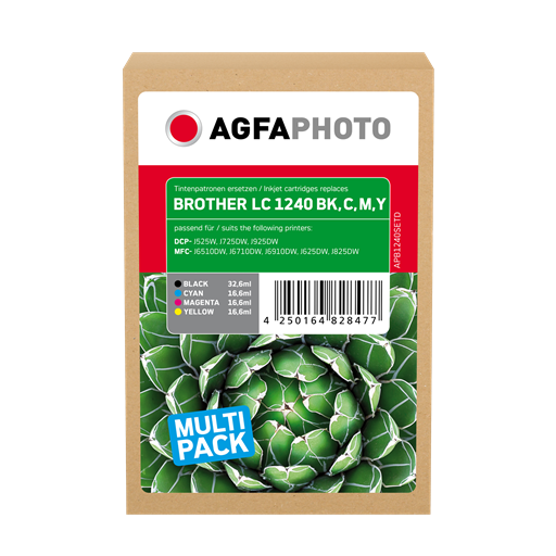 Agfa Photo Multipack nero / ciano / magenta / giallo APB1240SETD
